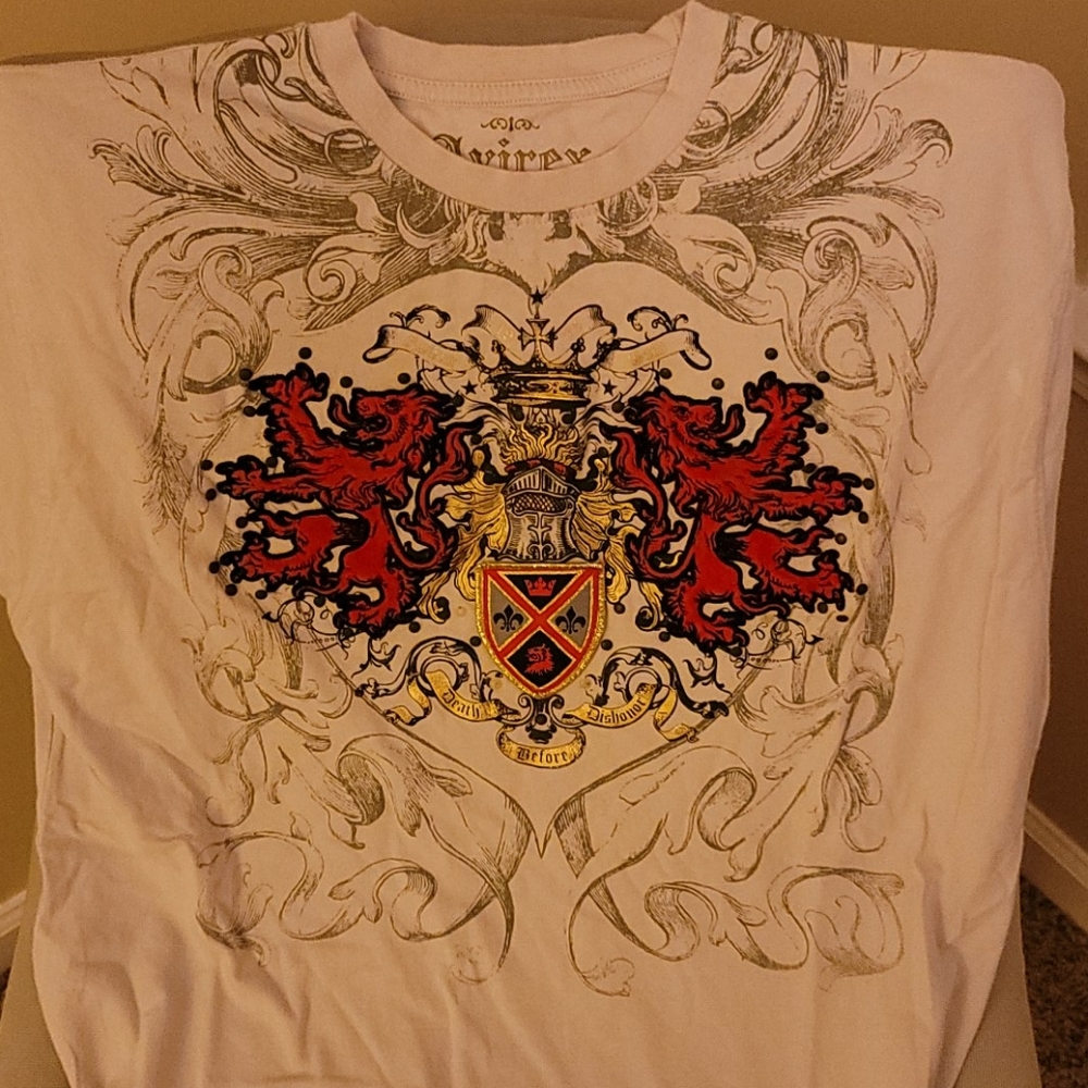 AVIREX Men's Short Sleeve Tee